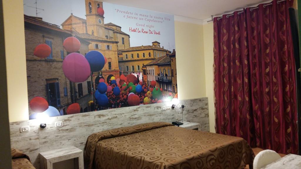Hotel La Rosa Dei Venti Monte San Giusto Exterior foto
